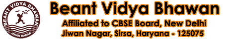Beant Vidya Bhawan School, Shri Jiwanagar Logo